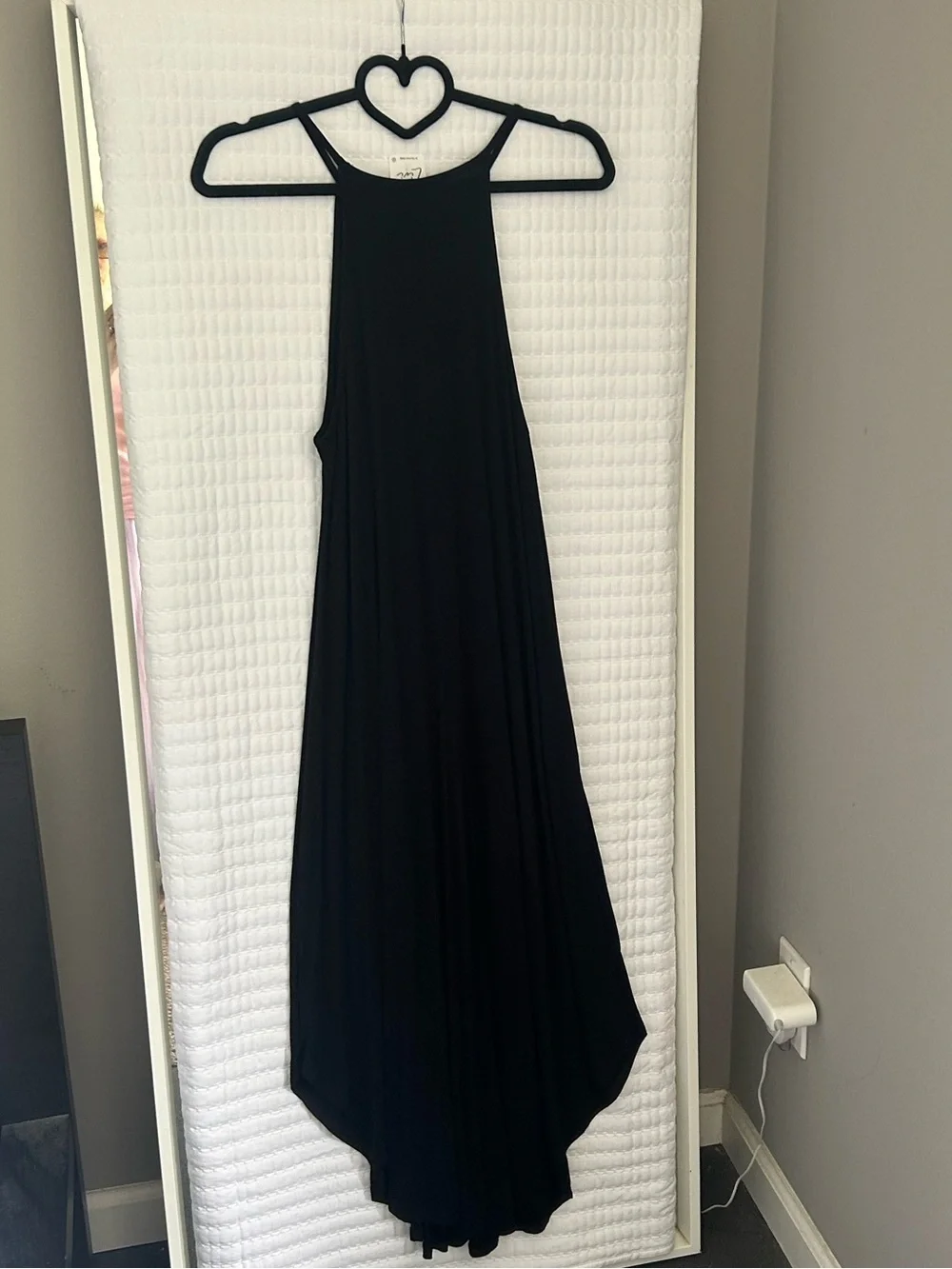 Livi by Olivia Rae Black High-Neck High-Low Maxi Dress - Picture 8 of 9
